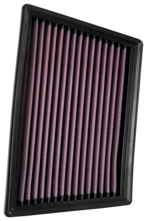 Land Rover Discovery Sport Engine Air Filter - K&N Engineering - High-Flow Drop-In Replacement (Washable/Reusable Oiled Cotton) - `15-`18